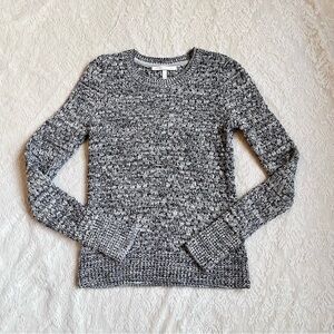 Victoria’s Secret marled gray metallic sweater